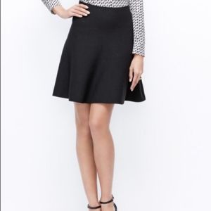 Ann Taylor NWT Wool Navy Circle Skirt